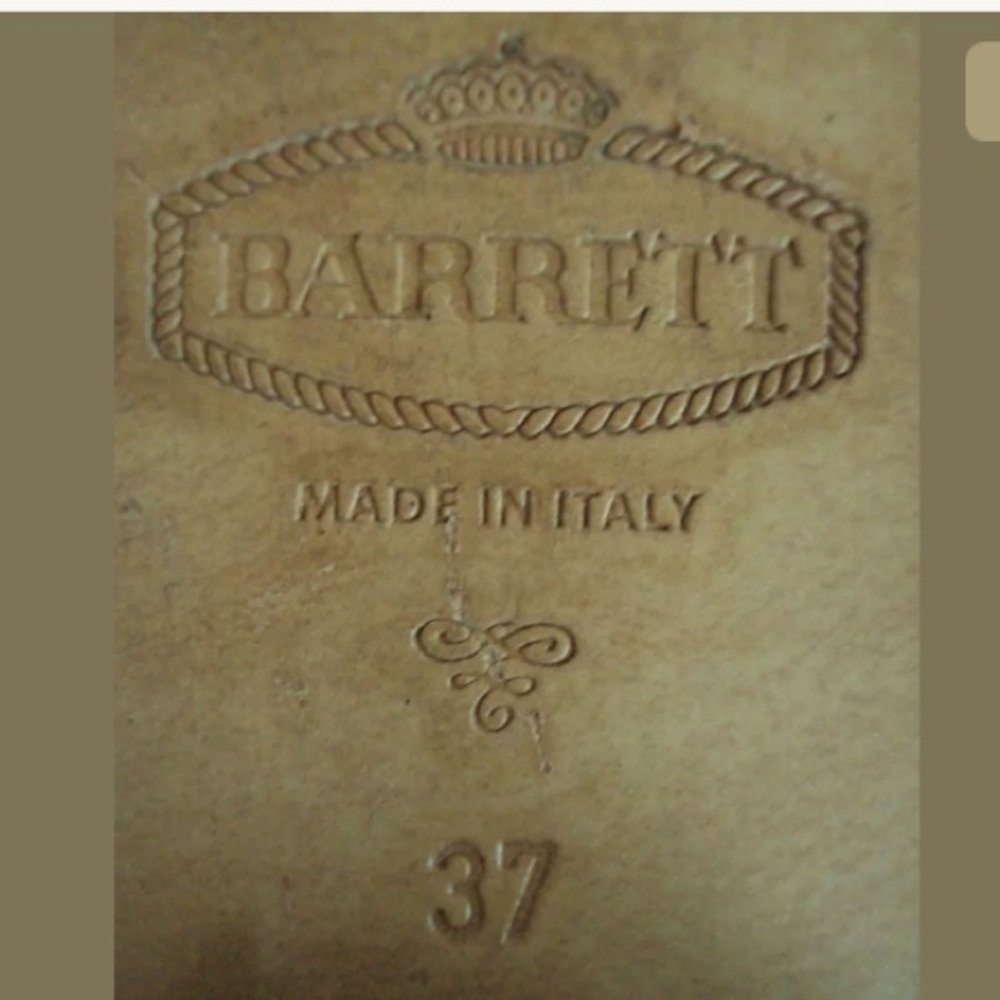 BARRETT Mingo Portofino Brown Leather Ankle Chelsea Boots Size 37 - Picture 8 of 8